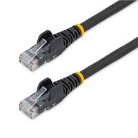 CABLE ETHERNET CAT 6 DE 3 METROS - LSZH - CABLE DE RED PATCH CAT6 UTP RJ45 POE DE 100W 10 GBE SIN ENGANCHES NEGRO, ETL - STARTECH.COM MOD. N6LPATCH3MBK, - Garantía: 5 AÑOS -