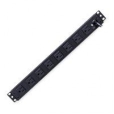 PDU CYBERPOWER (PDU15B8R), 15A, 1U, 120V, NEMA 5-15P, 8 NEMA 5-15R, - Garantía: 5 AÑOS -