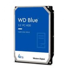 DISCO DURO INTERNO WD BLUE 4TB 3.5 ESCRITORIO SATA3 6GB/S 256MB 5400RPM WINDOWS WD40EZAX, - Garantía: 2 AÑOS -