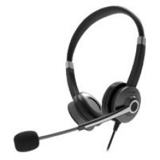 AUDIFONOS ACTECK CENTRIC PRO HP640 / ALAMBRICOS / DIADEMA PARA CONFERENCIA / USB / MICROFONO FLEXIBLE / 4 BOTONES CONTROLADORES / NEGRO / AC-935319, - Garantía: 1 AÑO -