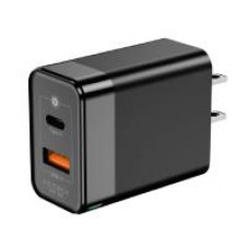 CARGADOR DE PARED ACTECK ENERGON PLUS CP38W / 38 W / CARGA RAPIDA / USB C - 20 W / USB A - 18 W / GARANTIA 1 AÑO / NEGRO / AC-935562, - Garantía: 1 AÑO -