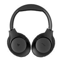 AUDIFONOS ACTECK ZION PRO HP645 / INALAMBRICOS / DIADEMA PLEGABLE / BLUETOOTH / MICROFONO INTEGRADO / BAJO PROFUNDO / NEGRO / AC-935357, - Garantía: 1 AÑO -