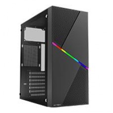 GABINETE ACTECK DRACO GM450 / MEDIA TORRE / ATX, MICRO ATX, MINI ITX / FUENTE 500W / PANEL CRISTAL TEMPLADO, METAL / NEGRO / AC-935715, - Garantía: 3 AÑOS -