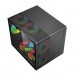 GABINETE GAMER BALAM RUSH TANK MINI GI930 / MINI ATX - ITX / MICRO ATX - MINI ITX / PANEL CRISTAL TEMPLADO - MALLA METALICA / 3X VENTILADORES RGB INCLUIDOS / PANELES REMOVIBLES / NEGRO / BR-936033, - Garantía: 3 AÑOS -
