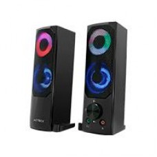 BOCINAS ACTECK ELANT BRICK AS450 / ALAMBRICA / 6 W RMS / USB - 3.5MM / ILUMINACION LED / SONIDO ESTEREO / NEGRO / AC-935258, - Garantía: 1 AÑO -