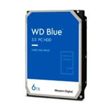 DISCO DURO INTERNO WD BLUE 6TB 3.5 ESCRITORIO SATA3 6GB S 256MB 5400RPM WINDOWS WD60EZAX, - Garantía: 2 AÑOS -