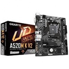 MB GIGABYTE A520 AMD S-AM4 3A GEN/2XDDR4 3200/HDMI/DVI/VGA/4XUSB 3.2/M.2/MICRO ATX/GAMA BASICA, - Garantía: 1 AÑO -