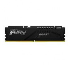 MEMORIA RAM KINGSTON DIMM DDR5 32GB 5200MT/S FURY BEAST BLACK XMP CL40 288PIN 1.25V C/DISIPADOR DE CALOR P/PC/GAMER/ALTO RENDIMIENTO KF552C40BB-32, - Garantía: 99 AÑOS -