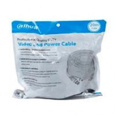 CABLE SIAMES/DAHUA/ DH-PFM942I-20-5/CABLE DE 20 METROS ARMADO PARA VIDEO Y ENERGA/ PARA CAMARAS HASTA 4K/ CON CONECTORES BNC Y DE ENERGA/ USO EXTERIOR E INTERIOR/ COBRE DE ALTA PUREZA/ SOPORTA AHD, - Garantía: 1 AÑO -