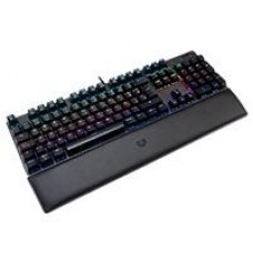 TECLADO GAMER BALAM RUSH DOMINATE GKX775 / ALAMBRICO OPTOMECANICO / RGB / ANTIGHOSTING / REPOSAMUÑECAS / PROGRAMABLE / MULTIMEDIA / WIN -LINUX -MAC -XBOX ONE -PS4 / 117 TECLAS / NEGRO / BR-932691, - Garantía: 1 AÑO6 MESES -