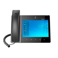 VIDEO TELEFONO IP GRANDSTREAM GXV3480/ 16 CUENTAS SIP 16 LINEAS 2 PUERTOS GIGA PANTALLA TACTIL A COLOR CAMARA 2MP ANDROID 11 BLUETOOTH WIFI 6 POE/POE HDMI USB TIPO C CONECTOR 3.5MM, - Garantía: 1 AÑO -