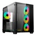 GABINETE GAMER BALAM RUSH TANK PRO GM930 / ATX - MINI TORRE / MICRO ATX - MINI ITX / PANEL CRISTAL TEMPLADO REMOVIBLE / VENTILADOR RGB / MALLA METALICA / 2 X SSD - 2 X HDD / NEGRO / BR-935944, - Garantía: 3 AÑOS -