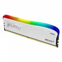 MEMORIA RAM KINGSTON FURYBEAST DDR4 WHITE 8GB 3200MHZ(KF432C16BWA/8), - Garantía: 99 AÑOS -