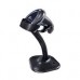 LECTOR DE CODIGO DE BARRAS EC LINE EC-CD-8380, NEGRO, CCD OPTICO, USB, 1D, 200 LECTURAS POR SEGUNDO, LARGO ALCANCE, INCLUYE BASE, - Garantía: 1 AÑO -