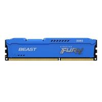 MEMORIA RAM KINGSTON FURYBEAST DDR3 BLUE 8GB 1600MHZ DIMM(KF316C10B/8), - Garantía: 99 AÑOS -