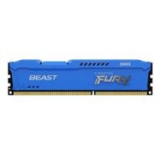 MEMORIA RAM KINGSTON FURYBEAST DDR3 BLUE 8GB 1600MHZ DIMM(KF316C10B/8), - Garantía: 99 AÑOS -