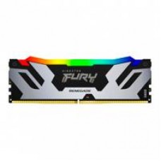 MEMORIA RAM KINGSTON DIMM DDR5 16GB 6400MT/S FURY RENEGADE SILVER XMP RGB CL32 288PIN 1.4V C/DISIPADOR DE CALOR P/PC/GAMER/ALTO RENDIMIENTO KF564C32RSA-16, - Garantía: 99 AÑOS -
