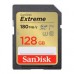 MEMORIA SANDISK SDXC 128GB EXTREME 180MB/S 4K CLASE 10 U3 V30 SDSDXVA-128G-GNCIN, - Garantía: 10 AÑOS -