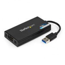 ADAPTADOR GRAFICO EXTERNO USB 3.0 A HDMI STARTECH.COM - ULTRAHD 4K 30HZ - CERTIFICADO DISPLAYLINK - CONVERTIDOR USB-A A HDMI PARA MONITOR - TARJETA GRAFICA EXTERNA DE VIDEO - MAC Y WINDOWS, - Garantía: 22 AÑOS -