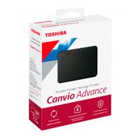 DD EXTERNO 4TB TOSHIBA CANVIO ADVANCE V10 2.5//USB 3.0//NEGRO//VELOCIDAD DE TRANSFERENCIA 5GB/S/WIN10/ MACOS® V10.15 /V10.14 / V10.13, - Garantía: 1 AÑO -