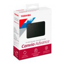 DD EXTERNO 1TB TOSHIBA CANVIO ADVANCE V10 2.5//USB 3.0//NEGRO//VELOCIDAD DE TRANSFERENCIA 5GB/S/WIN10/ MACOS® V10.15 / V10.14/ V10.13, - Garantía: 1 AÑO -