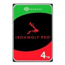 DISCO DURO INTERNO SEAGATE IRONWOLF PRO 4TB 3.5 ESCRITORIO SATA3 6GB/S 256MB 7200RPM 24X7 HOT-PLUG NAS 1-24 BAHIAS, - Garantía: 5 AÑOS - DISCO DURO INTERNO SEAGATE IRONWOLF PRO 4TB 3.5 ESCRITORIO SATA3 6GB/S 256MB 7200RPM 24X7 HOT-PLUG NAS 1-24 BAHIAS, - Garantía: 5 AÑOS -