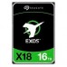 DISCO DURO INTERNO SEAGATE EXOS X18 16TB 3.5 ESCRITORIO SATA3 6GB/S 256MB 7200RPM 24X7 HOTPLUG NAS-NVR-SERVER-DATACENTER, - Garantía: 5 AÑOS -