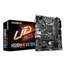 MB GIGABYTE H510M V2 INTEL S-1200 11A GEN/2XDDR4 2666MHZ/PCIE 3.0/HDMI/VGA/4XUSB 3.1/M.2/MICRO ATX/GAMA BASICA, - Garantía: 1 AÑO -