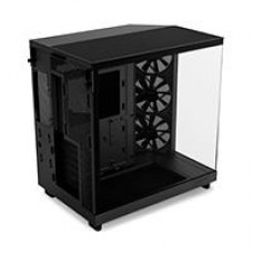 GABINETE NZXT H6 FLOW / VIDRIO TEMPLADO / NEGRO / ATX, MICRO-ATX, MINI-ITX/ MID TOWER / GAMER, - Garantía: SG -