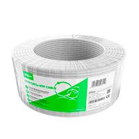 BOBINA/ DAHUA/ PFM922I-5EUN-C-100/ BOBINA DE 100 METROS DE CABLE UTP CAT 5E/ CCA/COLOR BLANCO/ USO INTERIOR/ CUBIERTA DE FR-PVC ROHS COMPLIANT, - Garantía: 1 AÑO -