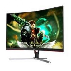 MONITOR AOC GAMER CURVO 31.5 PANEL VA / 165 HZ / T. DE R. 1 MS / AMD FREE SYNC / COLOR NEGRO Y ROJO / 2 HDMI / VGA / DISPLAYPORT / ASPECTO 16:9 / RESOLUCION 1920 X 1080 / BRILLO 250 CD/M2 / 100X100MM, - Garantía: 3 AÑOS -