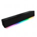BOCINA GAMER BALAM RUSH GLIMM BAR BG585 / INALAMBRICA / BLUETOOTH - CONEXION TWS 3.5 MM / RADIO FM - TF / SONIDO ESTEREO / 10 W / RECARGABLE / ILUMINACION LED / NEGRO / BR-936958, - Garantía: SG -