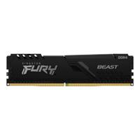 MEMORIA RAM KINGSTON DIMM DDR4 8GB 3600MT/S FURY BEAST BLACK XMP CL17 288PIN 1.35V C/DISIPADOR DE CALOR P/PC/GAMER/ALTO RENDIMIENTO KF436C17BB/8, - Garantía: 99 AÑOS -