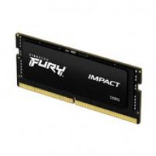 MEMORIA RAM KINGSTON SODIMM DDR5 16GB 4800MT/S FURY IMPACT BLACK CL38 262PIN 1.1V C/DIFUSOR DE CALOR P/LAPTOP KF548S38IB-16, - Garantía: 99 AÑOS -