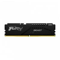 MEMORIA RAM KINGSTON DIMM DDR5 16GB 5600MT/S FURY BEAST BLACK XMP CL40 288PIN 1.25V C/DISIPADOR DE CALOR P/PC/GAMER/ALTO RENDIMIENTO KF556C40BB-16, - Garantía: SG -