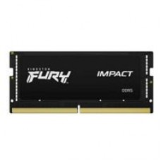 MEMORIA RAM KINGSTON SODIMM DDR5 64GB (2X32GB) 5600MT/S FURY IMPACT BLACK CL40 262PIN 1.1V C/DIFUSOR DE CALOR P/LAPTOP (KIT 2)(KF556S40IBK2-64), - Garantía: 99 AÑOS -