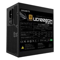 FUENTE DE PODER GIGABYTE1000W/80 PLUS GOLD /NEGRO/ATX/MODULAR, - Garantía: 1 AÑO -