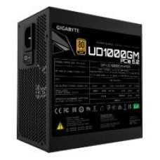 FUENTE DE PODER GIGABYTE1000W/80 PLUS GOLD /NEGRO/ATX/MODULAR, - Garantía: 1 AÑO -