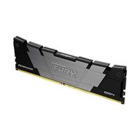 MEMORIA RAM KINGSTON DIMM DDR4 8GB 3200MT/S FURY RENEGADE BLACK XMP CL16 288PIN 1.35V C/DISIPADOR DE CALOR P/PC/GAMER/ALTO RENDIMIENTO KF432C16RB2/8, - Garantía: 99 AÑOS -