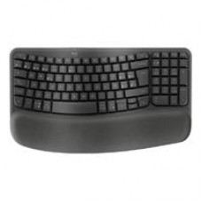 TECLADO LOGITECH WAVE KYES ERGONOMICO INALAMBRICO EASY-SWITCH RECEPTOR BOLT (ESPAÑOL) GRAFITO, - Garantía: 1 AÑO -