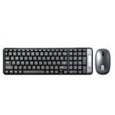 KIT DE TECLADO Y MOUSE INALÁMBRICO  MULTIMEDIA BROBOTIX GRIS, - Garantía: 1 AÑO -