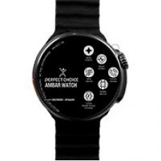 RELOJ INTELIGENTE SMARTWATCH CON PANTALLA REDONDA AMOLED DE 1.43 PULGADAS PERFECT CHOICE AMBER - NEGRO, - Garantía: 1 AÑO -