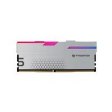 MEMORIA PREDATOR HERMES UDIMM DDR5 32GB (2X16GB) 6800 MT/S CL32 GAMING RGB COLOR BLANCO (BL.9BWWR.399), - Garantía: 99 AÑOS -
