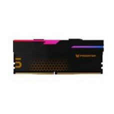 MEMORIA PREDATOR HERMES UDIMM DDR5 32GB 2X16GB 6800 MT/S CL32 GAMING RGB COLOR NEGRO BL.9BWWR.400, - Garantía: 99 AÑOS -