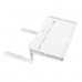 SOPORTE ACTECK VAULT EASE BC424 / SOPORTE PARA CAMA TIPO BURO / ALTURA AJUSTABLE / METAL / HASTA 15 KG / BLANCO / AC-936606, - Garantía: 1 AÑO -