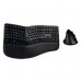 KIT ACTECK CREATOR VIRTUOS FITT MK770 / TECLADO Y MOUSE VERTICAL / INALAMBRICO / RECEPTOR USB / RECARGABLE / 118 TECLAS / ESPAÑOL / MULTIMEDIA / OPTICO / 2400 DPI AJUSTABLE / NEGRO / AC-936248, - Garantía: 1 AÑO -