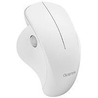 MOUSE INALAMBRICO ERGONMICO SCROLL LATERAL QUARONI 3 SCROLL/RECEPTOR 2.4 GHZ/1200 DPI/PTICO/BAJO CONSUMO/BLANCO, - Garantía: 1 AÑO -