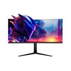 MONITOR GAMER BALAM RUSH EXTREME EARTH MGX34C / 34 PUL / CURVO / WQHD / 144 HZ / R1500 / 1 MS / ULTRA WIDE / DC - HDMI - DP - AUDIO / ILUMINACION RGB / SIN BORDES / FREE SYNC / NEGRO / BR-938655, - Garantía: 3 AÑOS -