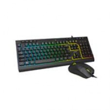 KIT ACTECK CREATOR AUREAN PRO MK477G / TECLADO Y MOUSE / ALAMBRICO / ILUMINACION LED / 105 TECLAS / ANTI-GOSTING / MULTIMEDIA / OPTICO / 8000 DPI AJUSTABLE / 7 BOTONES / NEGRO / AC-936750, - Garantía: 1 AÑO -