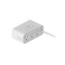 CARGADOR ACTECK ENERGON MATE CE676 / EXTENSIN DE ESCRITORIO / 2 X USB / 2 X TIPO C / 3 X CONTACTOS / SUPRESOR DE PICOS / BLANCO / INDICADOR LED / RESISTENTE AL FUEGO / 1.85 M / AC-936521, - Garantía: 1 AÑO -